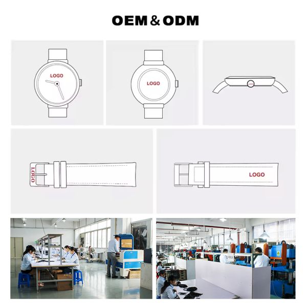 Buckle Closure Silicone Watch Strap · OEM/ODM | From .70 Each - SHX