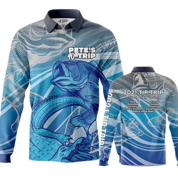 OEM Personalized Mens Fishing Jerseys Lightweight Waterproof