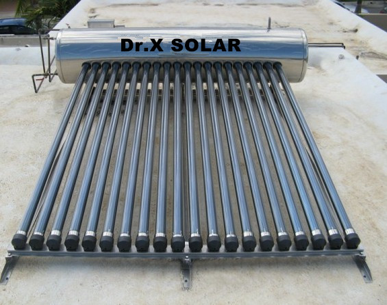 Kenya pressurized heat pipe solar water heater