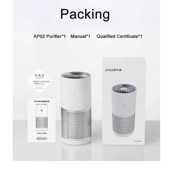 Фильтра очистителя H13 H12 воздуха HEPA дом автомобиля USB мини небольшого портативного автоматический