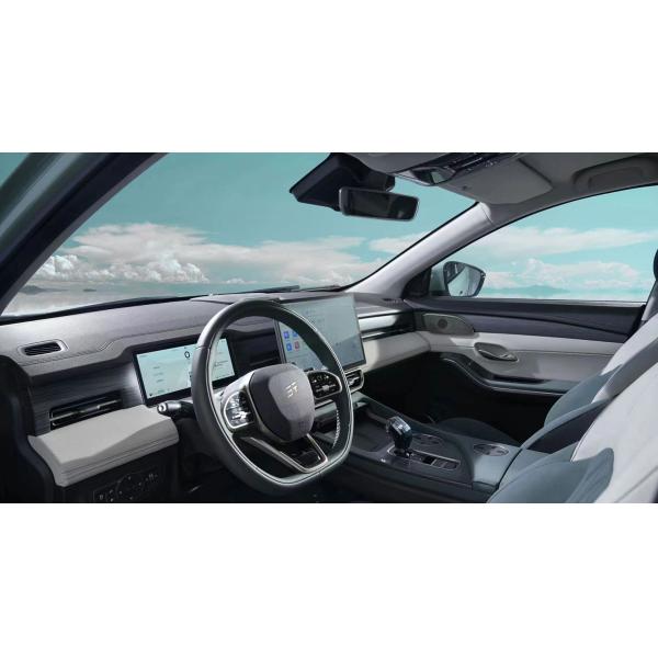 White Chery Jetour Shanhai L9 Super Hybrid SUV with 7 Seats Big Energy Vehicle SUV
