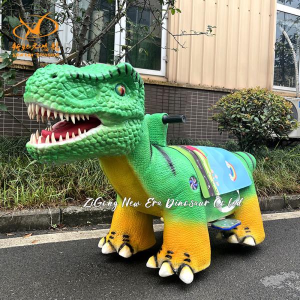 Child Dinosaur Amusement Scooters Coin Operated for Theme Park