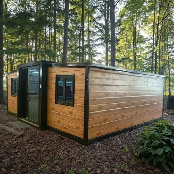 Temperature Control Pressure Resistant Expandable Container House with Customizable Size for Cafe and Workshop