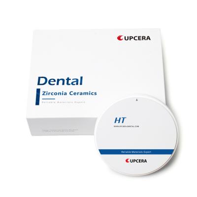 HT White High Translucent Zirconia Blank For Open CAD / CAM System