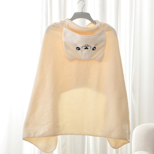 Warm Soft Wearable Flannel Hoodie Blanket Cozy Polar Fleece Blanket