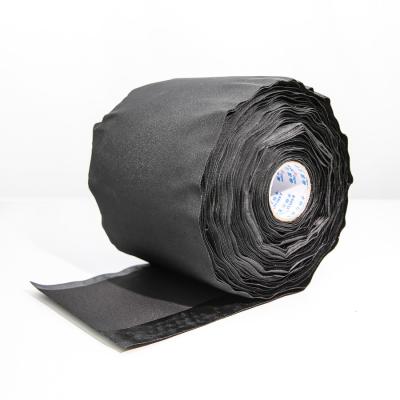 Cloth Fabric Sleeve Wire Harness Wrapping Tape Black Color 130mm Width