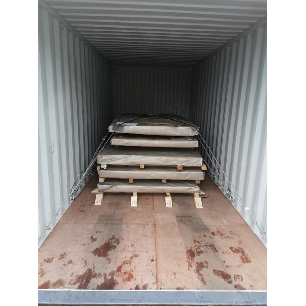 финиш листа нержавеющей стали 2B металла 6mm плиты нержавеющей стали SS202 316 2500mm