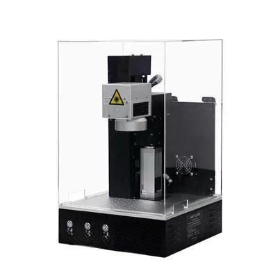 Marquage de précision Mopa Machine de marquage CCD à fibre laser 110V 220V Marquage 3D au laser à fibre
