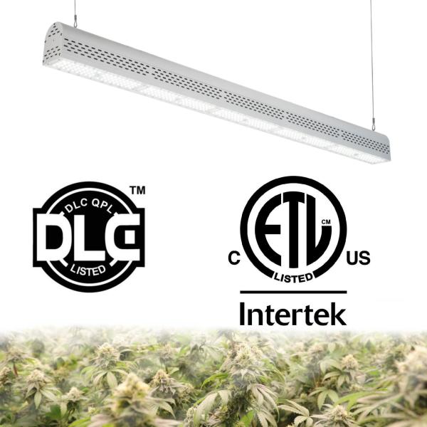 ETL Certification Waterproof LED Grow Lights Aluminum Body 160° Beam Angle