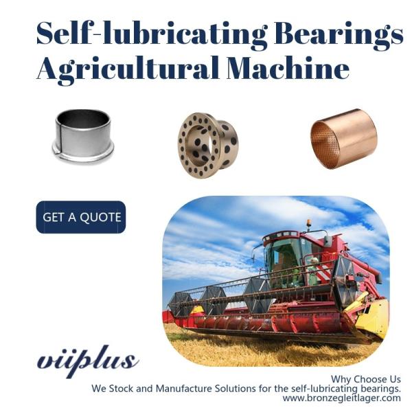 C863 & 954  Bronze Oil Grooves Graphite Plugged Bushings Plate for Agricultural Machinery