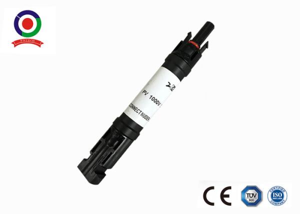 DC 1000V Inline PPO Black Solar Fuse Connector