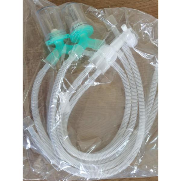 15mm Diameter 1.6m Length Anesthesia Breathing Circuits Adult Type
