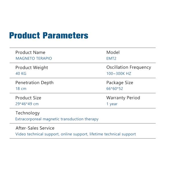 Physio Magneto Therapy  Super Transduction Physio Magneto Extracorporeal Machine