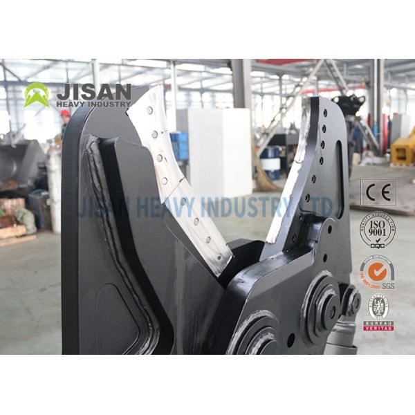 Excavator Metal Shears With 360 Degree Hydraulic Rotation And Replaceable Blade For Demolition And Recycling Operations