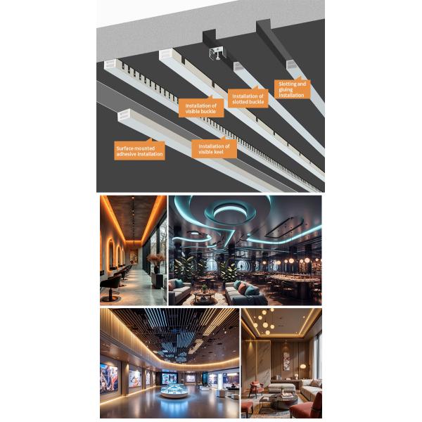 120 grados ángulo de la viga tubo de neón de silicona 12 * 12cm manguera de neón IP67 a prueba de agua