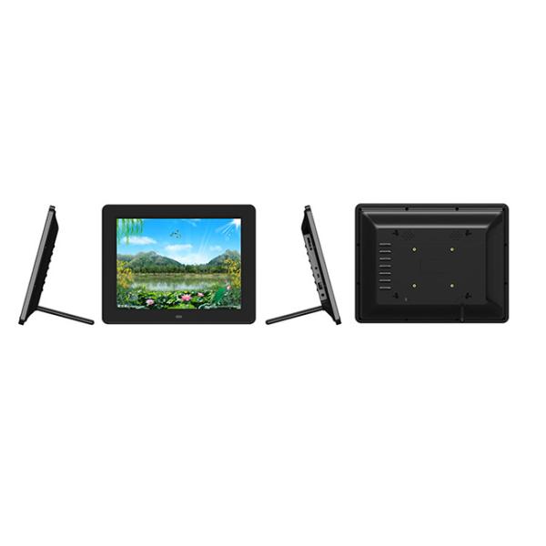 Высокое разрешение 12 дюймовой белой цветной цифровой фотокарте с многослойным языком OSD и интерфейсом ввода/вывода 1*USB2.0