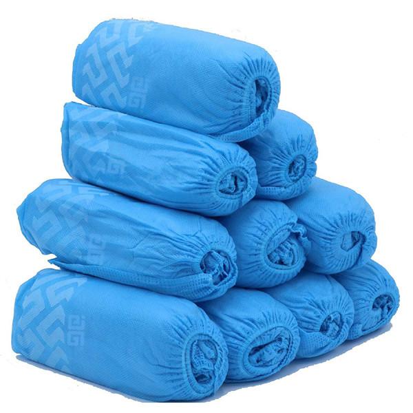 ISO 13485 Anti Skid 60gsm PP Disposable Shoe Cover