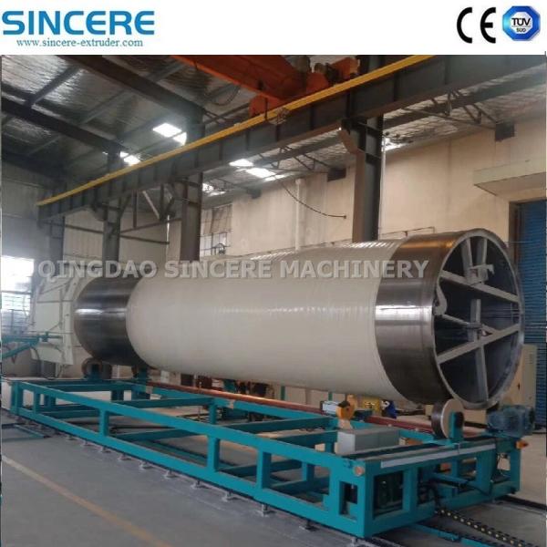 Máquina de fabricación de tanques de almacenamiento PP-H con tubería enrollada