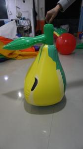 balões dados forma da pera de 3ft fruto inflável com a tela que imprime EN71