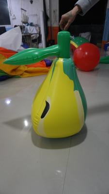 3ft Inflatable Pear Fruit Shaped Balloons With Screen Printing EN71 ASTM