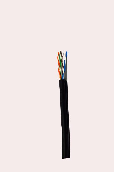 Outdoor Cat5e Utp Cable With Messenger , Cat5e Network Ethernet Cable