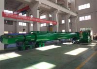 Cilindro hidráulico da grua simples industrial do motor, pistão Rod de 45 a de 600mm