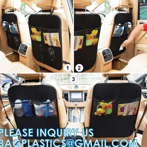 Vehicel bag, Car Seat Protector Cover Car Multi - Function Hanging Decoration Back Seat Organizer Storage Bag