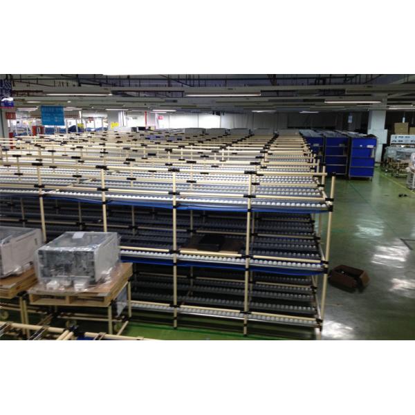 Glossy Surface Black Metal Pipe Connectors , 28mm Diameter Black Pipe Fittings