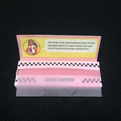 Impressão colorida Papel de fumo de rolos Tabaco Tempo de queima longo Sabor natural