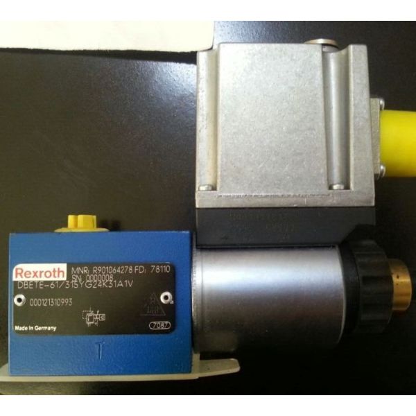 DBET-61/315YG24K4M Proportional relief valve, pilot operated hydraulic valve, German Rexroth