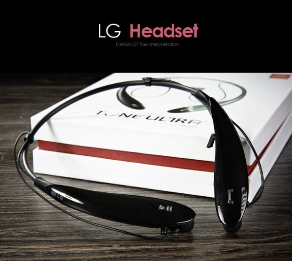 LG HBS 800 Bluetooth Wireless Stereo Neckband Earphone For LG tone Pro earbud 11