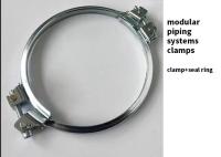 Braçadeira de tubulação galvanizada hermética modular 16mm do sulco da braçadeira de tubulação V dos sistemas tranquilos