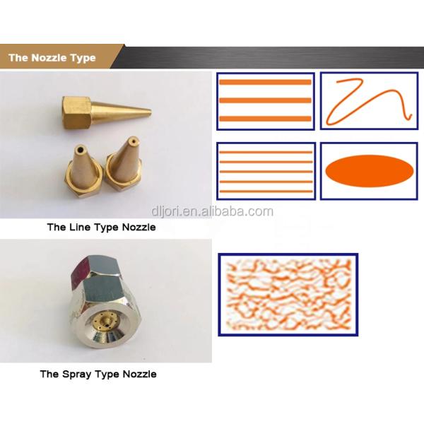 Customized Full Cone Spray Nozzle For Hot Melt Glue Gun