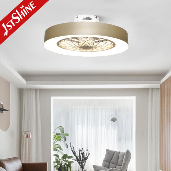 5 PC Blades Indoor Dimmable LED Ventilador de teto com interruptor de controle remoto