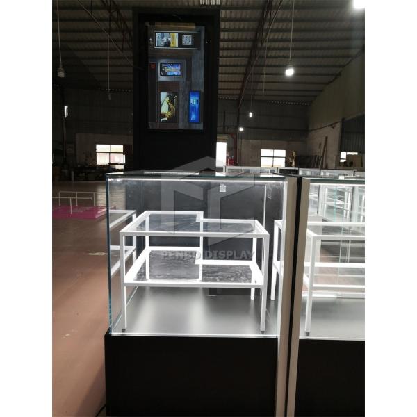 T4 LED Mobile Phone Display Showcase 20mm MDF Polishing Painting