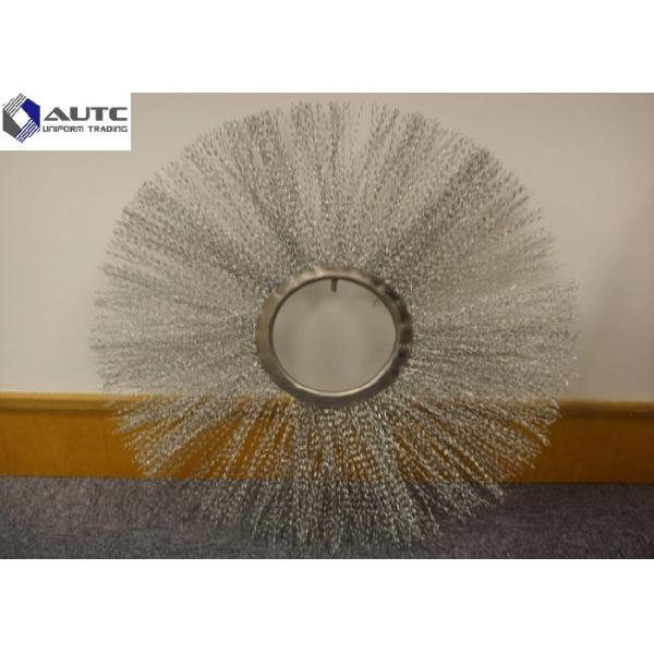 Крепление оцинкованной стали стального провода щетки снега ферм роторное обстрагивая серии