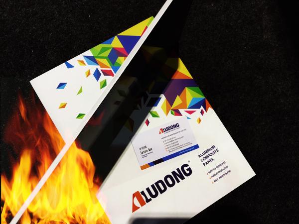 A2 4*0.50mm Grade Fire Retardant Aluminum Composite Panel