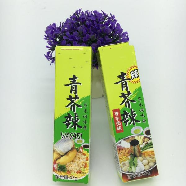 Seafood Condiments Seasoning Japanese Mini 43g Wasabi Paste