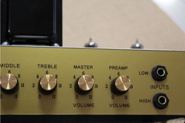 Marshall Style JCM800 Hand Wired All Tube Guitar Amplifier Head with Ruby Tubes 50W
