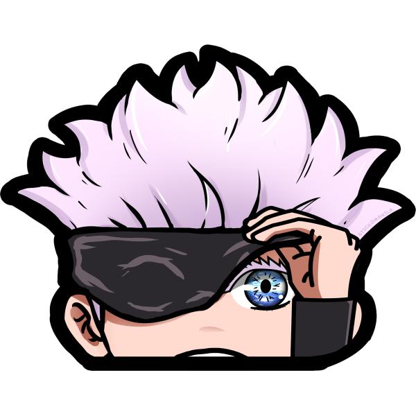 Naruto Attack On Titan 3d Car Window Sticker Japanese Anime Figure