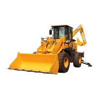 Mini 76kw Tractor Backhoe Loader Martelo Hidráulico