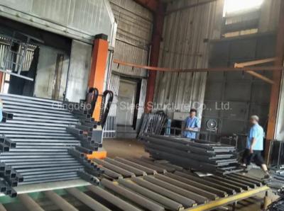 Powder Spraying Prefabricated Wrought Iron Gate Rails Fence Load-bearing Capacity