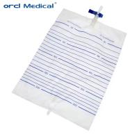 Factory Manufacturer Urine Drainage Bags Sterile Medical Disposable 2000ML Adult Bag Urine Collection Bag