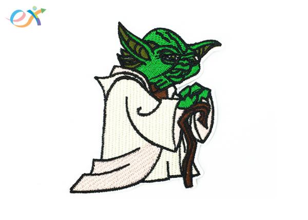 Cartoon Characters Custom Made Embroidered Patches With Iron On Backing