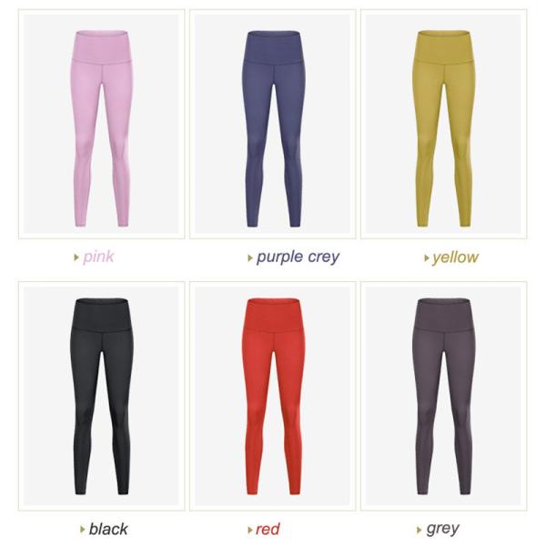 Нагая йога чувства задыхается гетры фитнеса Traning простирания Капри активные женские