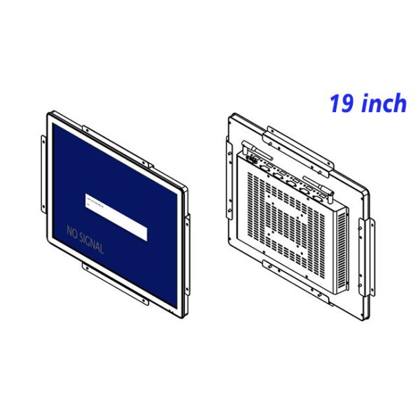 19-Inch Monitor for Security Systems and Public Information Boards