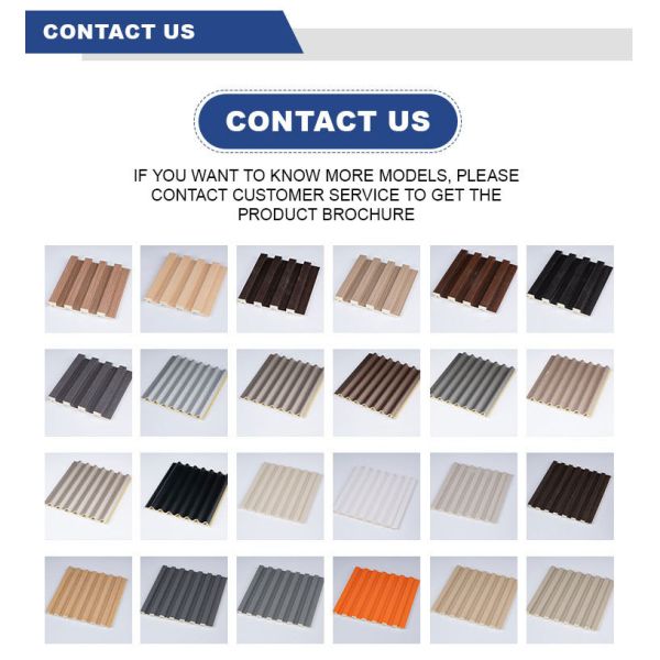 Exterior Panel Wpc Wall Panel Wood Plastic Modern Design Board Outside Outdoor Composite Wpc 3D Panel Exterior Wall Cladding