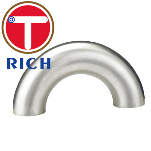 90 градусов ЛР проталкивает трубку подвергая нержавеющую сталь механической обработке АСМЭ Б16.9 316Л 304Л безшовную