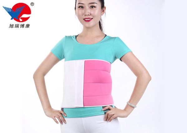 Fish Line Cloth Waist Support Brace , Protective More Width Female / Male Back Brace
