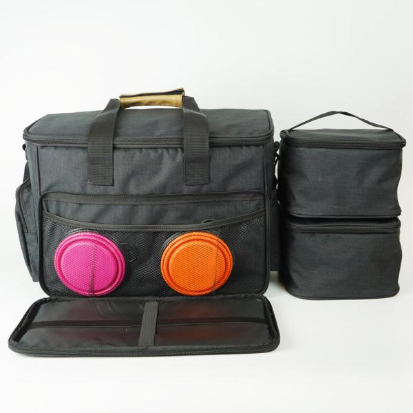 8in Travel Dog Food Carrier 14.5in Camping Dog Food Container